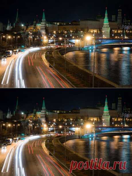 night_in_city: Московский Кремль