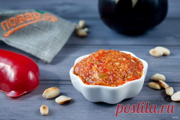 Баклажанно-перечный паштет с орехами - пошаговый рецепт с фото на Повар.ру