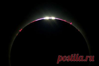 Окончание полного Солнечного затмения : “космическое похмелье”