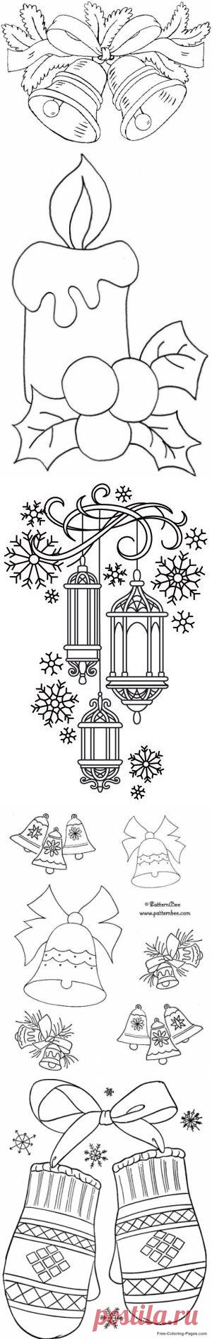 Новогодние шаблоны в помощь рукодельницам | ДОМАШНИЙ ОЧАГ