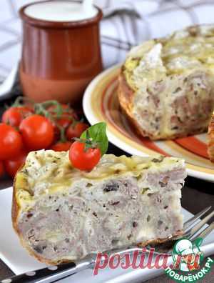 Быстрый мясной пирог в мультиварке - кулинарный рецепт