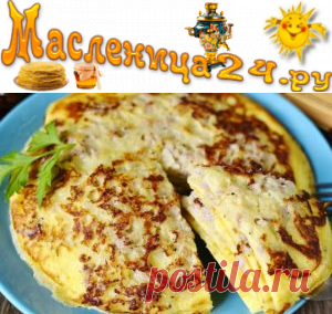 Как приготовить блины с мясным припеком