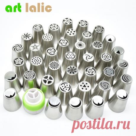 Большой Размеры русский тюльпан сопла украшения Советы торт кекс отделка Инструменты Обледенение Трубопроводы Насадка для выпечки и кондитерских изделий подарок купить на AliExpress