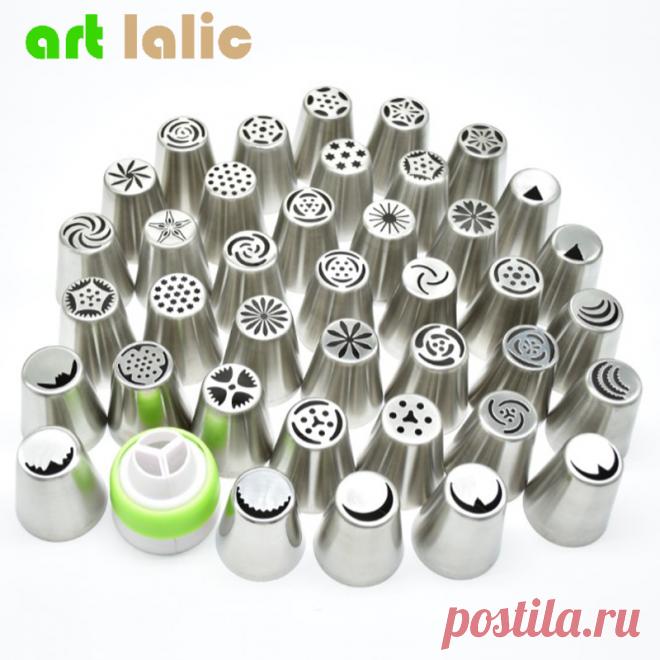 Большой Размеры русский тюльпан сопла украшения Советы торт кекс отделка Инструменты Обледенение Трубопроводы Насадка для выпечки и кондитерских изделий подарок купить на AliExpress