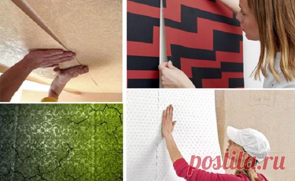 В стык или внахлест: как выбрать метод поклейки обоев - Самоделкино - медиаплатформа МирТесен