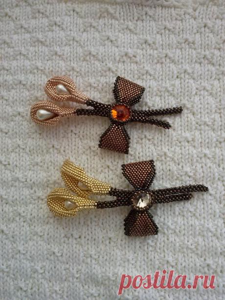 Броши &quot;Каллы&quot; | biser.info - всё о бисере и бисерном творчестве