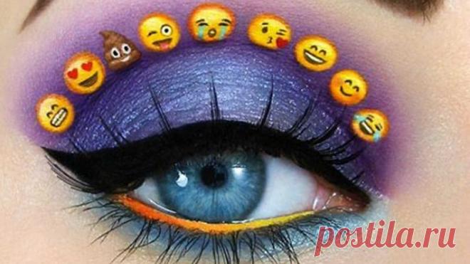 Волшебный макияж глаз от Тал Пелег | Чёрт побери Израильский визажист Тал Пелег доказывает, что макияж может быть искусством. Девушка рисует на веках сцены из фильмов, телевизионных шоу, иллюстрации к книгам. Работы Пелег превращают глаза в настоящие картины, завораживающие зрителя.  1. По мотивам фильма 