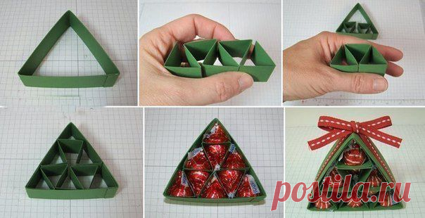 конфетная ёлочка  =)