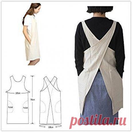 Фартук
Выкройка на размеры 50,52,54.