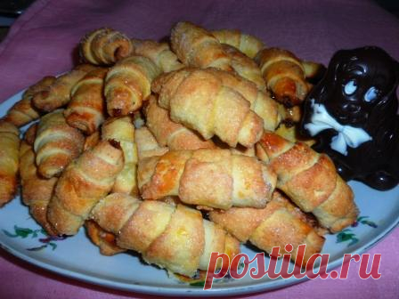 Рогалики с джемом | Домашняя еда