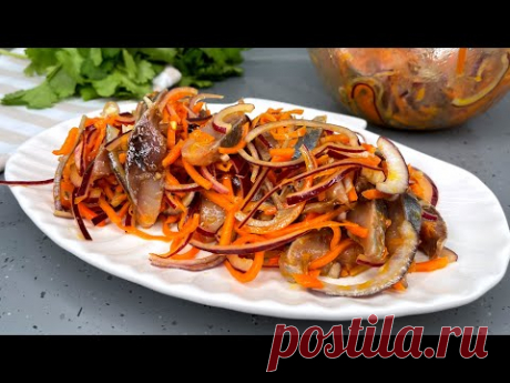 Всегда "популярная"! Закуска "Столичная",порезала,смешала и готово! Готовлю и на праздники
