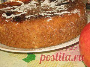 Яблочный манник в мультиварке | Самые вкусные рецепты