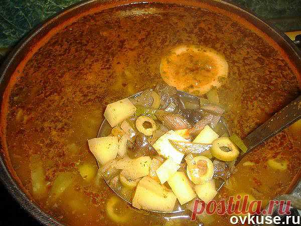 ВКУСНЕЙШАЯ ПОСТНАЯ ГРИБНАЯ СОЛЯНКА (СУПЧИК) - Простые рецепты Овкусе.ру