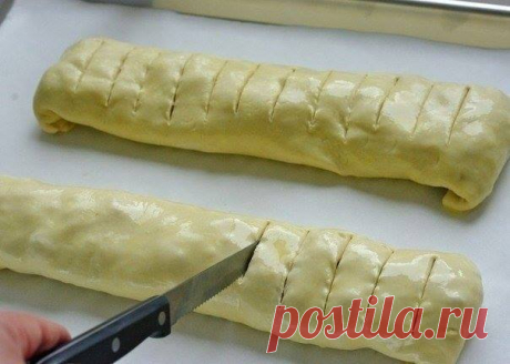 Готовим несложный яблочный штрудель