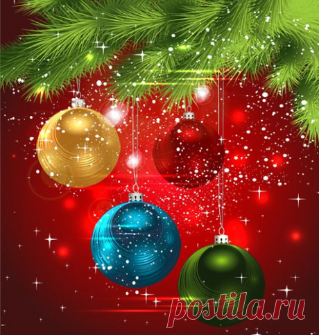 Новогодние фоны