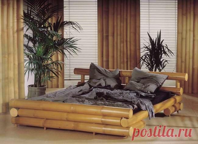 38 эффектных идей применения бамбука в интерьере