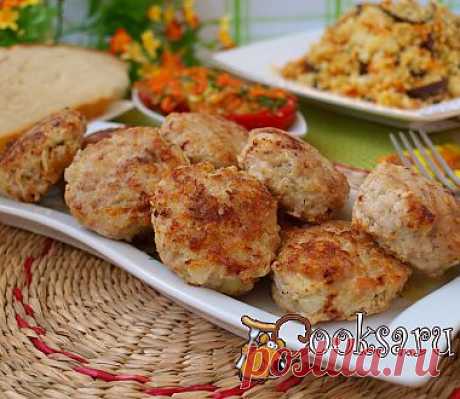 Котлеты из индюшиного фарша с кус-кусом рецепт с фото