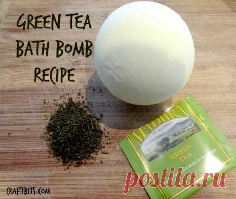 Bath Bomb – Green Tea — craftbits.com