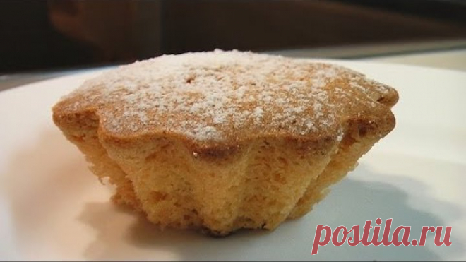 Кексики на растительном масле. Очень вкусно!