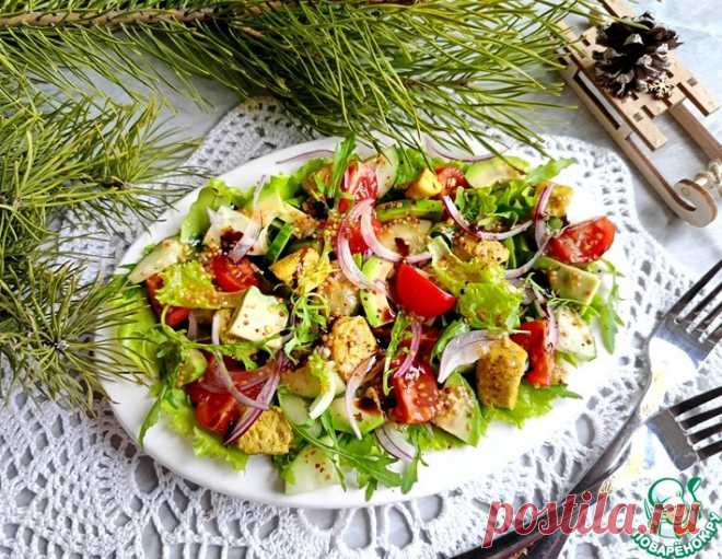 Салат с индейкой и авокадо – кулинарный рецепт