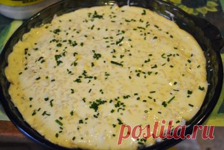 Ленивый капустный пирог — быстрый и очень вкусный | Вкусный рецепт