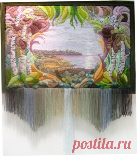 Объемные гобелены юрия Овсепяна - Ярмарка Мастеров - ручная работа, handmade