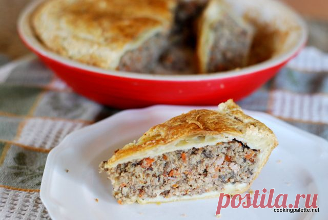 ПИРОГ С МЯСОМ.