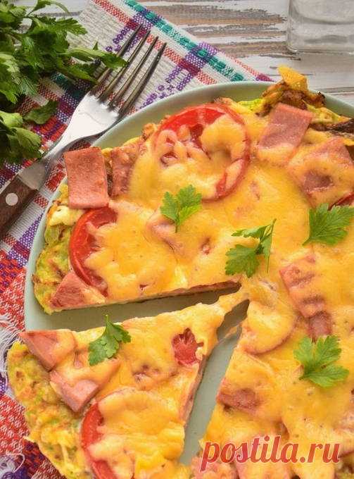 Пицца из кабачков на сковороде | Bixol.Ru