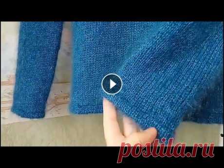 ИМИТАЦИЯ КЕТТЛЕВКИ НИЗА, РУКАВОВ, ГОРЛОВИНЫ.Пуловер WATERFALL/ МК 3ч. Ссылка на магазин МК 1 часть.ВЯЖЕМ РОСТОК МК 2 ч РАСЧЕТ петель ТАЙМИНГ: 2:15 обработка рукаков и низа изделий 11:55 обработка горловины...