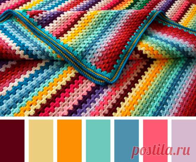 Как правильно сочетать цвета в вязании – HandMade39.ru