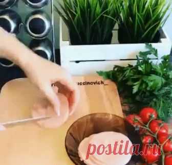 Оригинальная закуска "Мухоморы".