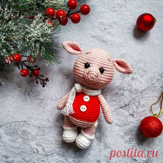 Хрюня амигуруми крючком схема | AmiguRoom