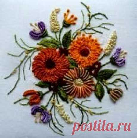 Милые сердцу штучки: Техники вышивания. Часть 18: Brazilian Dimensional Embroidery (Бразильская вышивка)