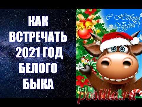 КАК ВСТРЕЧАТЬ 2021 ГОД БЕЛОГО МЕТАЛЛИЧЕСКОГО БЫКА. Что надеть, что приготовить, как подготовиться