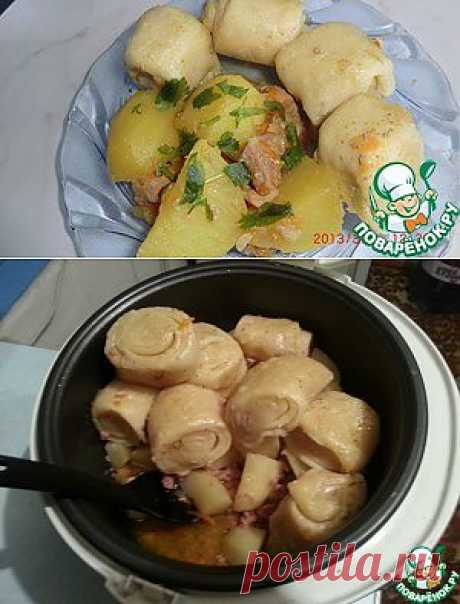 Нудли в мультиварке - кулинарный рецепт