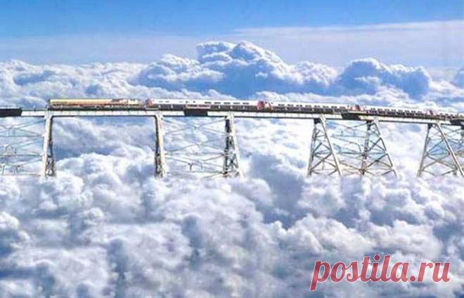 10 захватывающих и самых опасных в мире железнодорожных маршрутов не для слабонервных