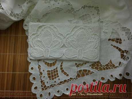 Косметичка " Белое кружево".