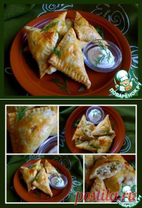Пирожки с рыбой - кулинарный рецепт
