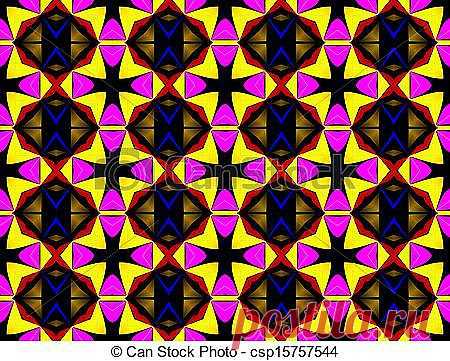 Stock Photo of Seamless pattern in brown color - Digital computer graphic csp15757544 - Search Stock Images, Photographs, Pictures, and Clipart Photos