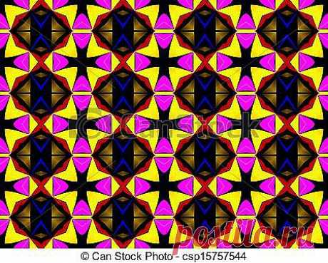 Stock Photo of Seamless pattern in brown color - Digital computer graphic csp15757544 - Search Stock Images, Photographs, Pictures, and Clipart Photos