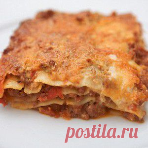 Лазанья болоньезе со сметаной рецепт – итальянская кухня: паста и пицца