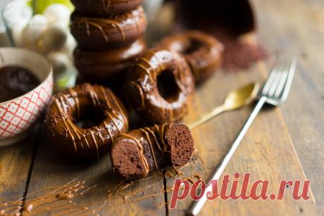Шоколадные пончики из духовки - Andy Chef - блог о еде и путешествиях, пошаговые рецепты, интернет-магазин для кондитеров