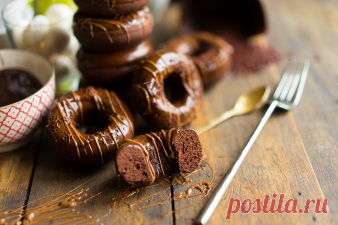 Шоколадные пончики из духовки - Andy Chef - блог о еде и путешествиях, пошаговые рецепты, интернет-магазин для кондитеров