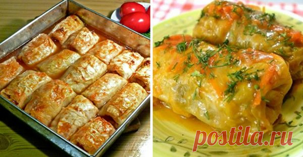 Традиционные голубцы по-новому! В 2 раза вкуснее обычных! — Золотые советы Ингредиенты:

Для голубцов:




 	1 кочан свежей капусты
 	50 г риса
 	150 г фарша любого
 	1 луковица
 	1 морковь
 	масло растительное
 	100 мл воды
 	соль, перец

Для шубы:

 	30 г сметаны
 	100 г сыра
 	2 помидора
 	3–4 зубчика чеснока
 	укропа и петрушки
 	соль, перец