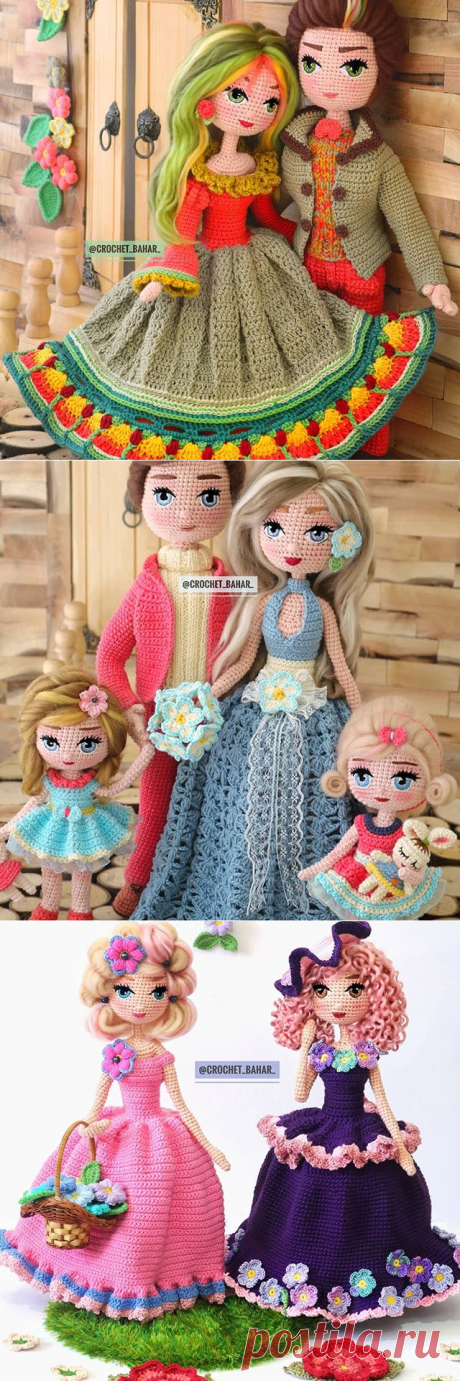 هنــرکده‌ بــــهآر 🍃 (@crochet_bahar_) • Фото и видео в Instagram