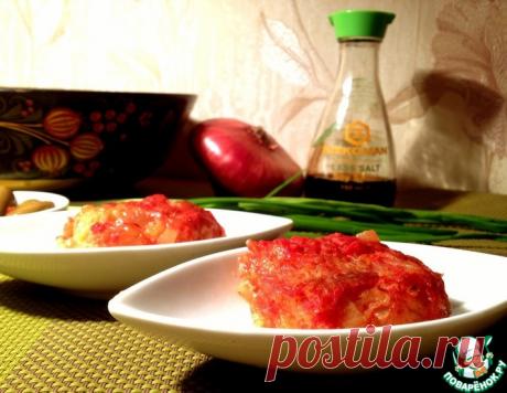 Постные луковые котлеты