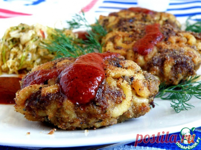 Котлеты по-флотски Кулинарный рецепт