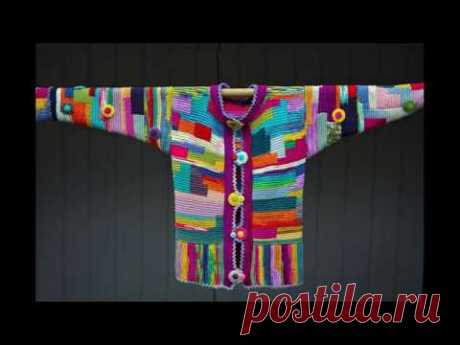 Pletena moda. печворк спицами  # 2
