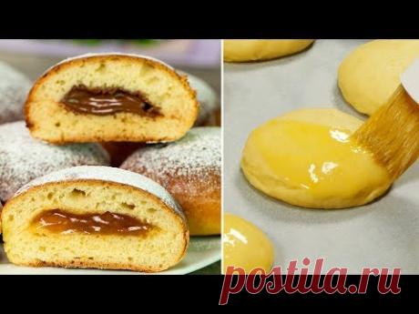 Воздушные, мягкие и неповторимые! ”Берлинеры” для тех, кто любит сладкие лакомства! | Appetitno.TV