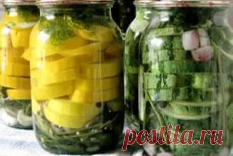 Консервированные кабачки на зиму рецепты